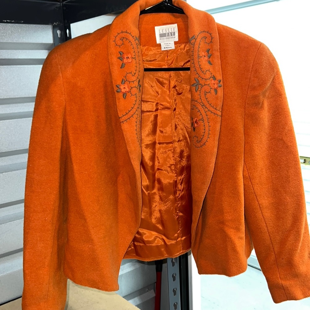 Leslie Fay jacket made in U.S.A.